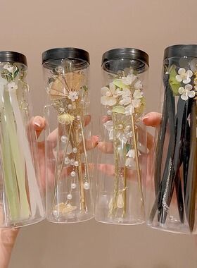 新中式发簪女古风汉服旗袍发饰后脑勺盘发木簪高级感百搭簪子头饰