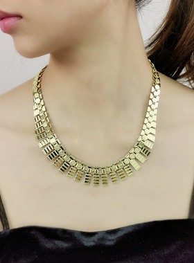 欧美时尚夸张气质锁骨链