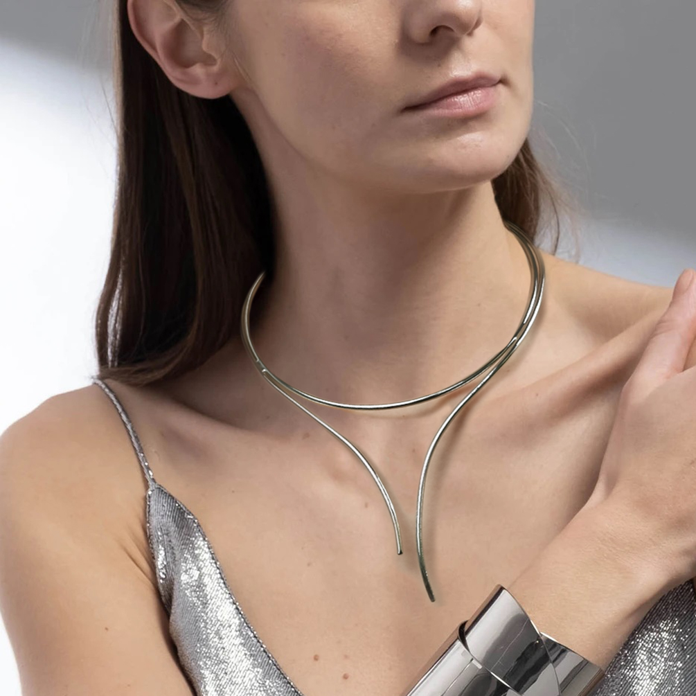 欧美合金女士夸张项链项圈颈箍