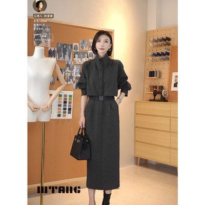 【自带腔调】MTANG蜜糖女士新款通勤舒适透气时尚连衣裙428