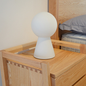 ideal lux简约卧室台灯意大利进口创意灯家用书桌灯床头灯BIRILLO