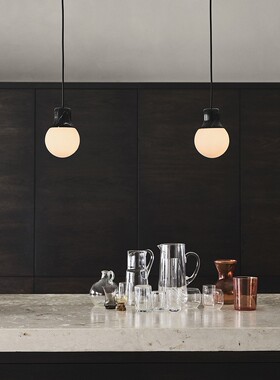 现货正品&tradition北欧NA5餐厅卧室单头玻璃吊灯大理石