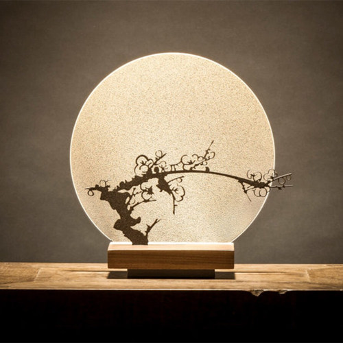 艾舍人简约中式台灯无光源台灯