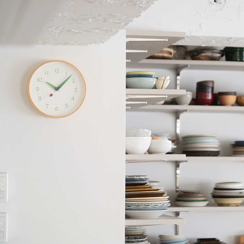 Lemnos创意木质田园挂钟