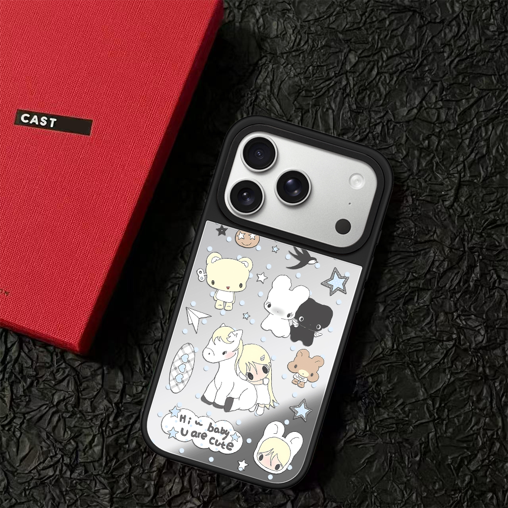 C家ASET联名播放器上秋MagSafe磁吸适用苹果iPhone17air/16promax手机壳15plus高级感14防摔13保护套女镜面