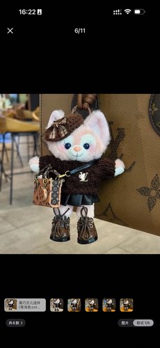 玲娜贝儿挂件衣服上迪牛仔英伦风公仔着替贝儿玩偶替换娃衣