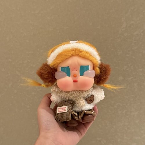 衣服娃衣套装帽子哭娃暖冬耳罩娃衣套装适用于哭娃vacation衣服