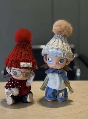 嘎子姐圣诞装套装可爱zsiga红色衣服羊羔绒马甲帽子1/8娃衣圣诞帽