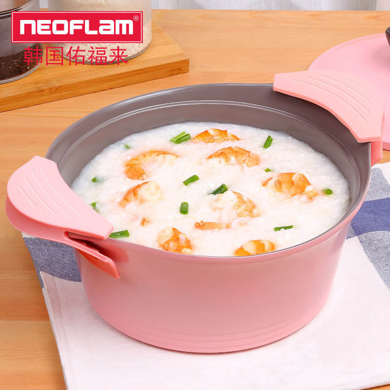 neoflam韩国迷你防烫煤气泡面锅
