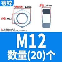 Оцинкованный M12 (20 штук)