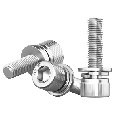 316/304不锈钢内六角三组合螺丝