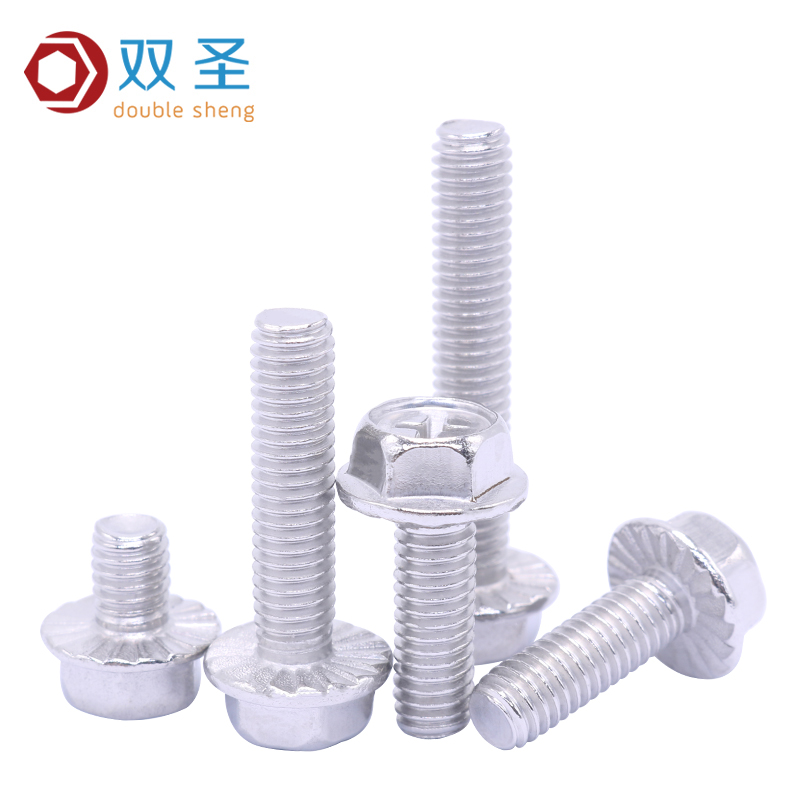 镀锌十字法兰外六角防滑螺栓