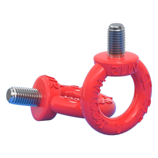 高强度吊环螺栓G80吊环螺丝吊环起重  35crmo合金钢吊环m12