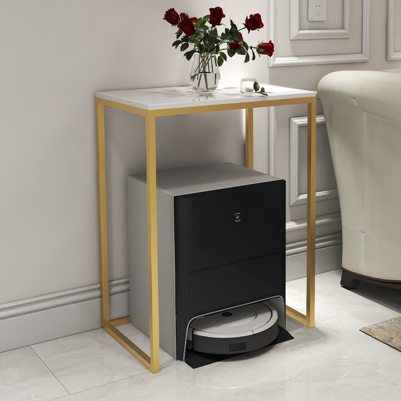 适用客厅a扫地机器人置物架收纳架沙发边几鱼缸饮水机小架子小户