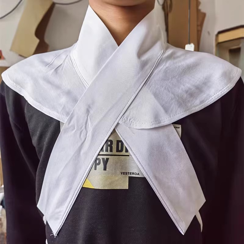 适用汉服义领明制假领p子内搭中衣配饰交领装饰古装交叉领戏曲护