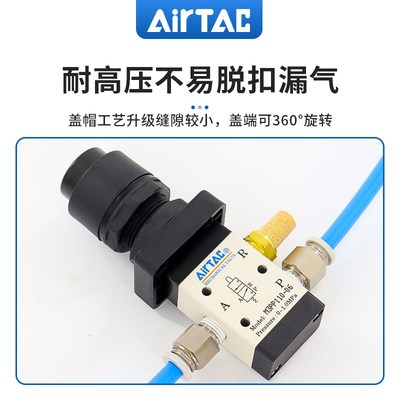 适用机械阀M3PP110-06/210-08G凸头按钮型手动.控制阀气阀