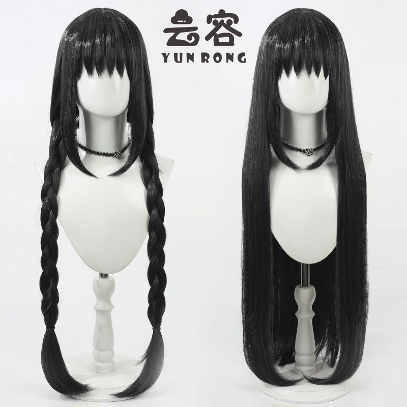 【云容】魔法少女小圆 晓美焰cos假发晓美炎Akemi Homura头皮