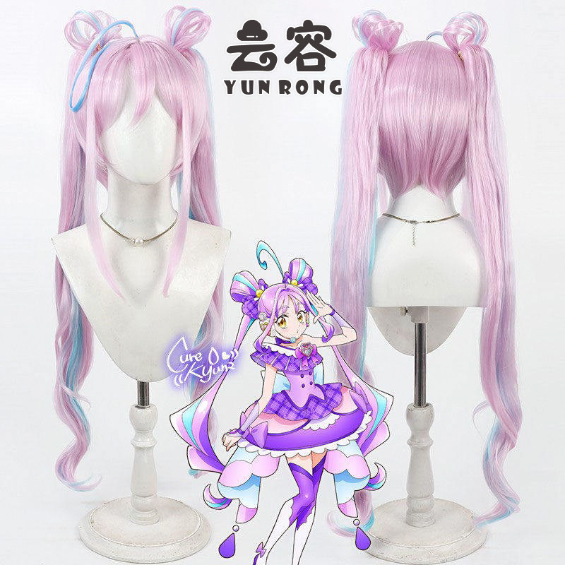 云容光之美少女紫雨心cos假发