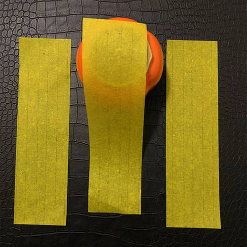 100张超薄竹桨纸黄纸可化手写黄纸C用