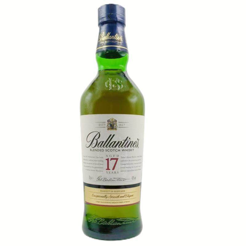 ballantines 17百龄坛17年苏格兰威士忌700ml 英国进口洋酒无盒