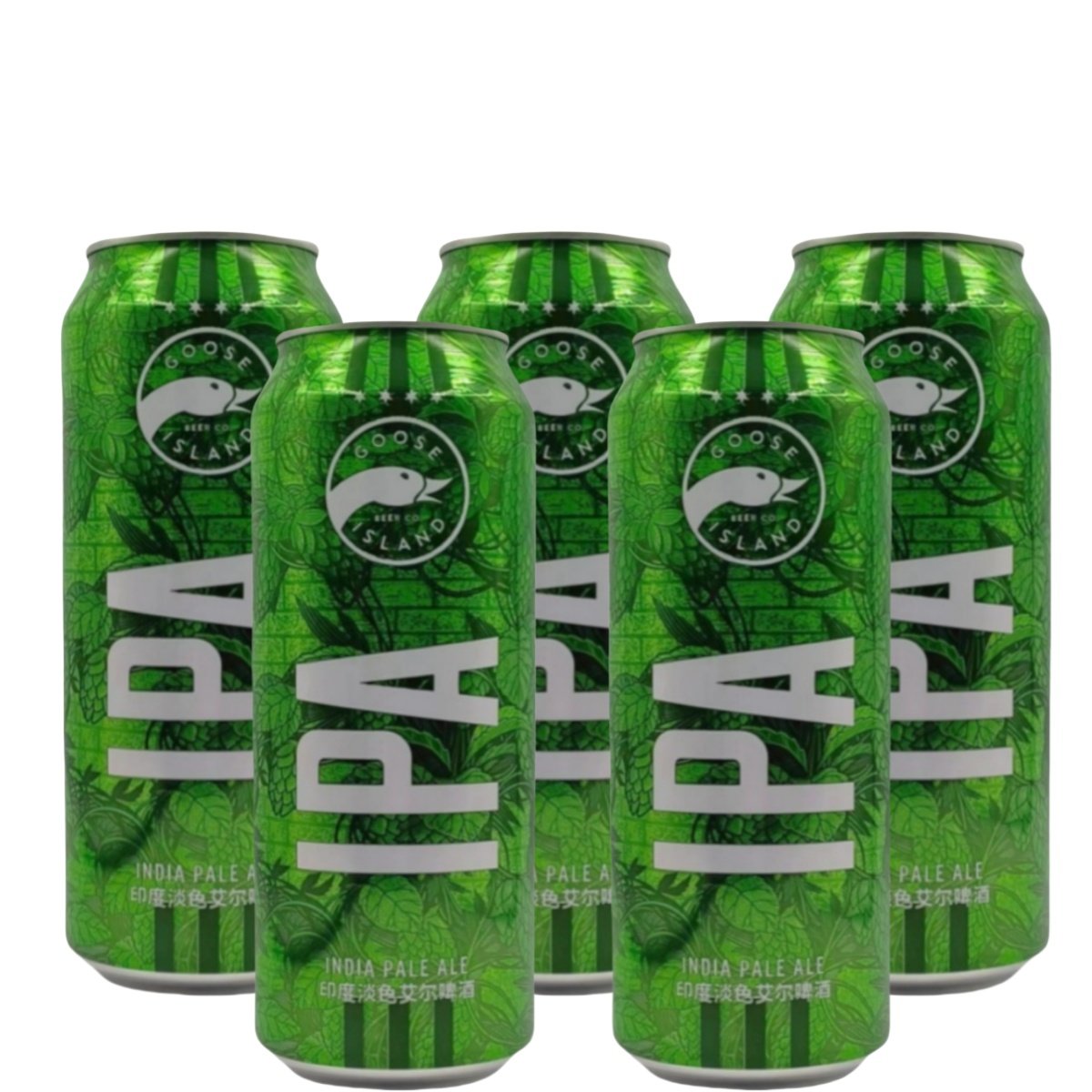 5罐鹅岛IPA经典印度淡色艾尔Goose Island国产精酿啤酒500ml