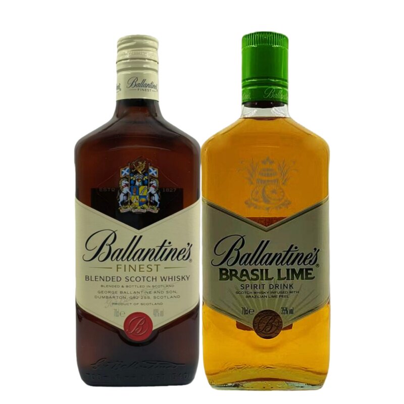 百龄坛特醇苏格兰威士忌原装进口洋酒BALLANTINE单支装12年威士忌