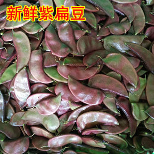 扁豆新鲜现摘广西农家露天紫眉豆红扁豆扁豆角荚芸豆时令新鲜蔬菜