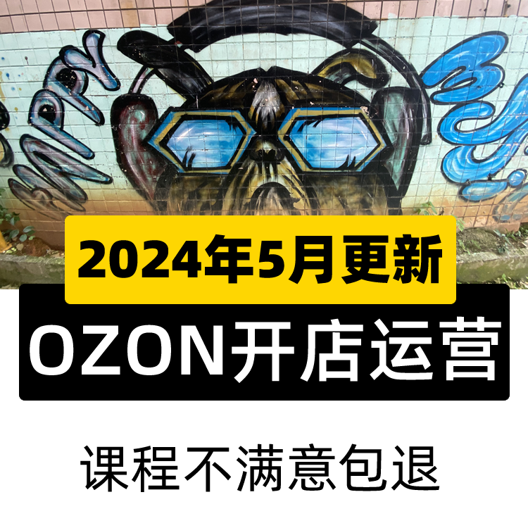 2024俄罗斯跨境电商 Ozon 新手开店培训运营教程全套视频教学