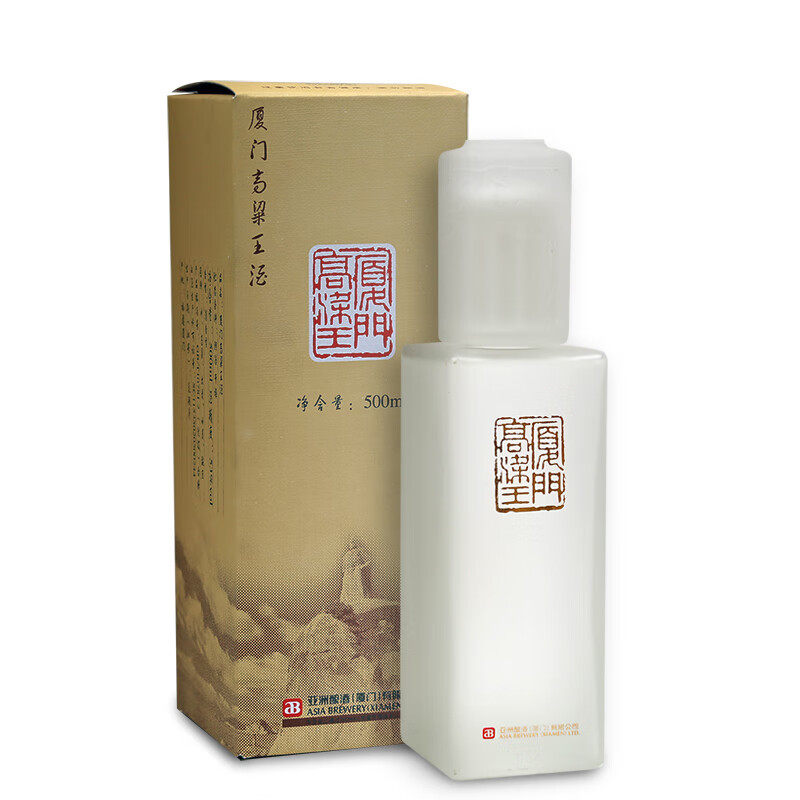 厦门丹凤53度高粱王酒PET固态粮食白酒500ml清香型盒装