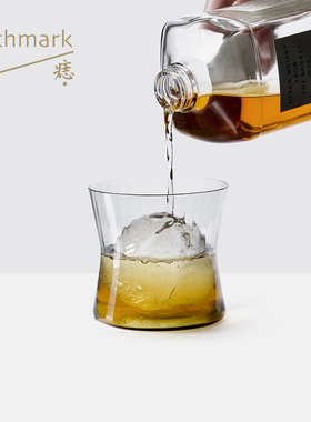 多棱束腰杯／清墨色／透明色／咖啡／茶水／烈酒 | 痣birthmark