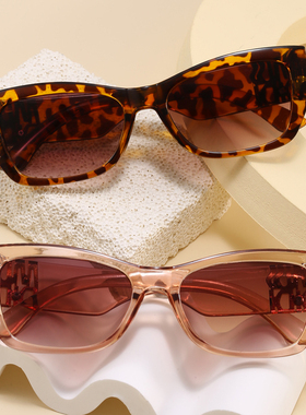 不规则猫眼防紫外线太阳镜女款