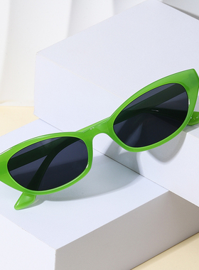 墨镜女高级感小脸欧美复古黑色