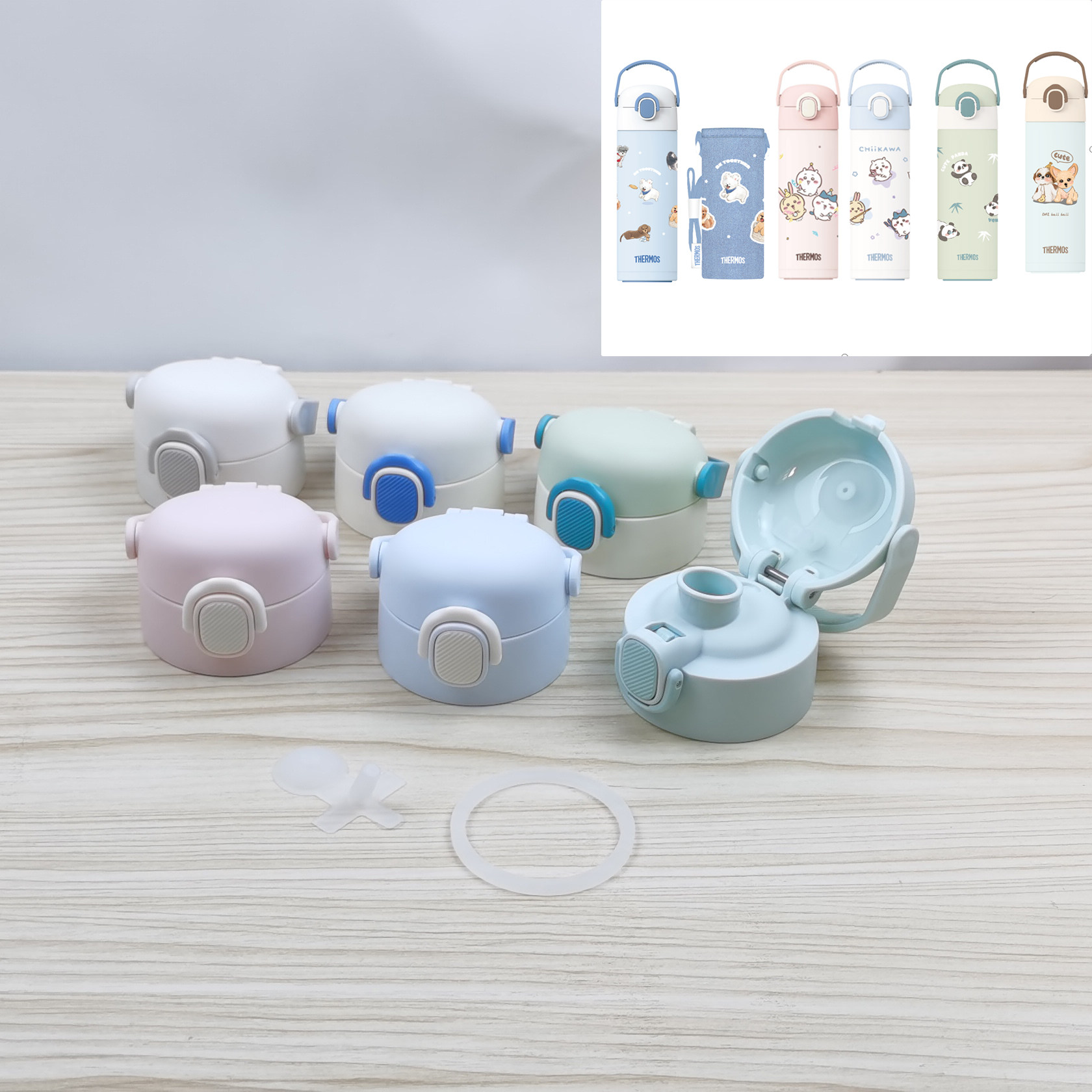 膳魔师CHiiKAWA吉伊卡哇TCKV配件图片