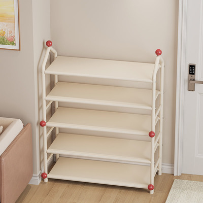 金属面板！大容量鞋架结实