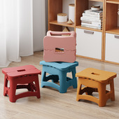 家用折叠凳子简易儿童塑料椅子折叠小板凳户外便携钓鱼凳火车马扎