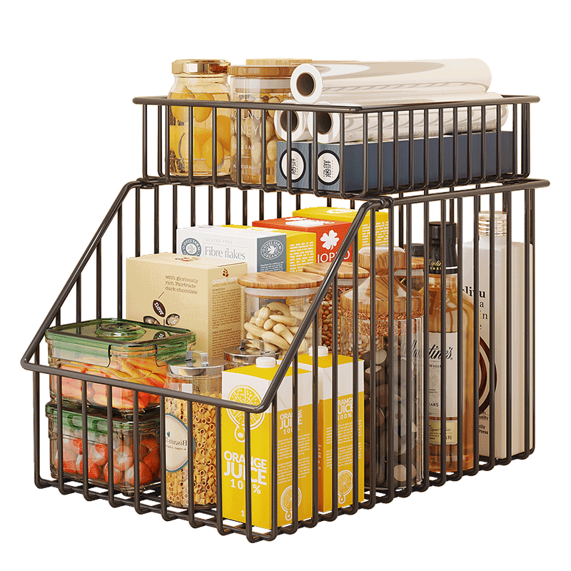 厨房橱柜分层架水池调料卫生间