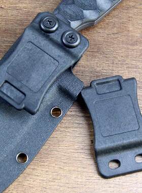 DIY刀鞘刀套通用K鞘夹子刀具腰夹战术外挂背夹鞘套改装配件附螺丝