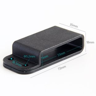 战术快拨弹夹套通用腰带环 软壳弹匣套快速袋配件刀套K鞘腰带夹扣