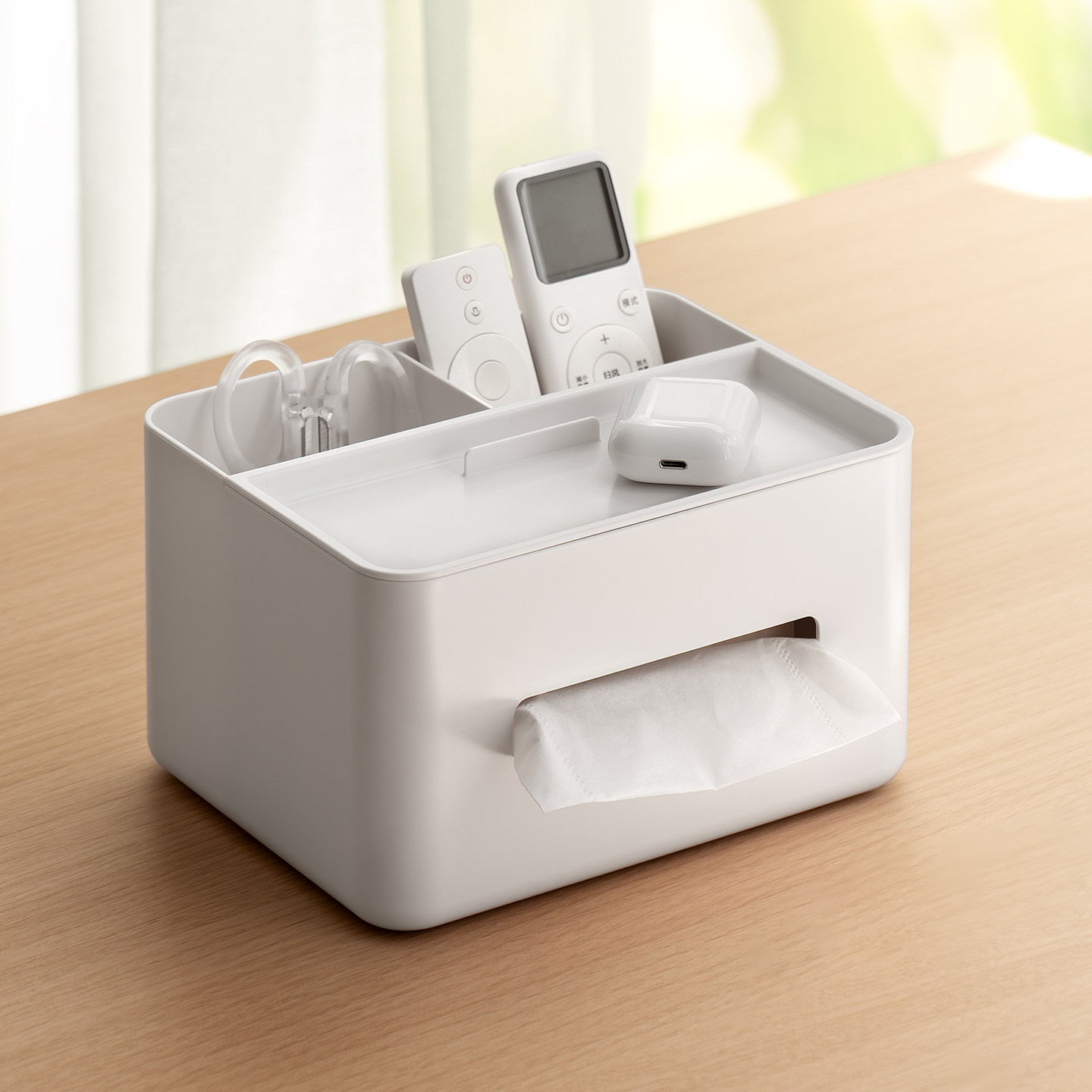 懒角落纸巾盒厚实ABS材质