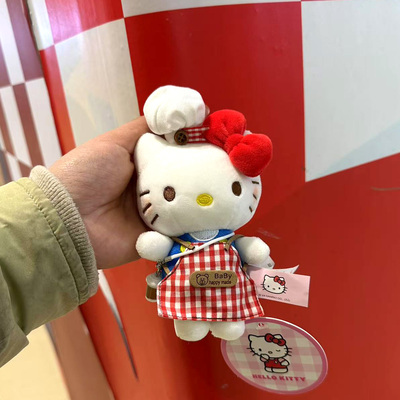 HelloKitty小厨娘毛绒公仔挂件