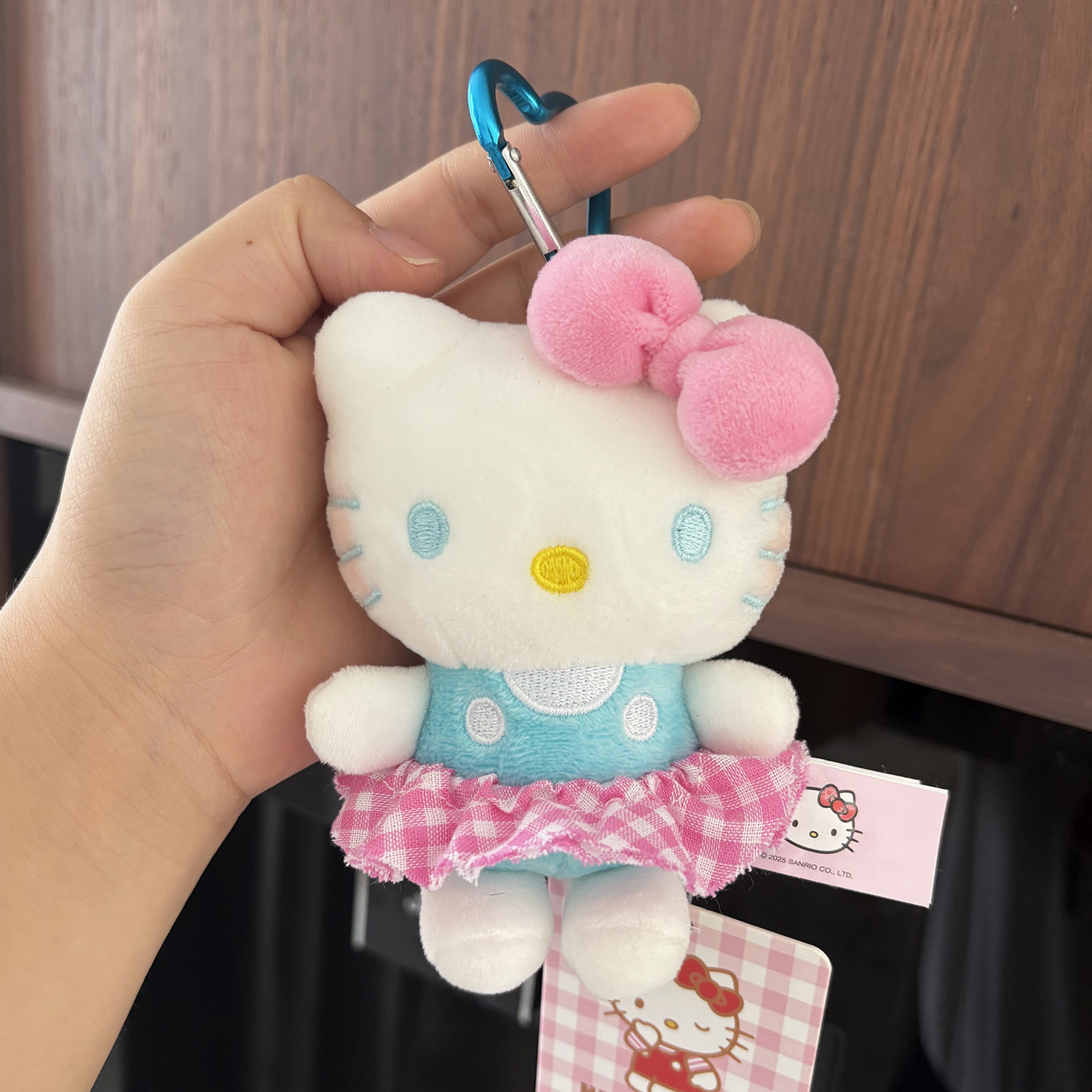可爱正版Kitty毛绒包包挂件少女风书包挂饰闺蜜女友小礼物