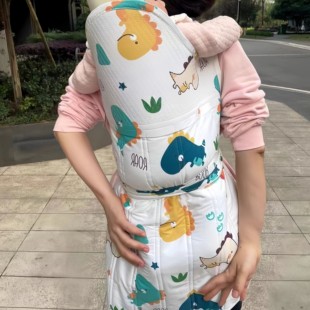 云贵州川手工婴儿宝宝传统老式背带前后背式广东背巾带兜背被背扇