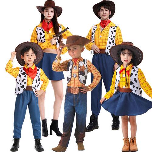 2020万圣节服装 美国电影玩具总动员胡迪Woody翠丝Jessie舞台服