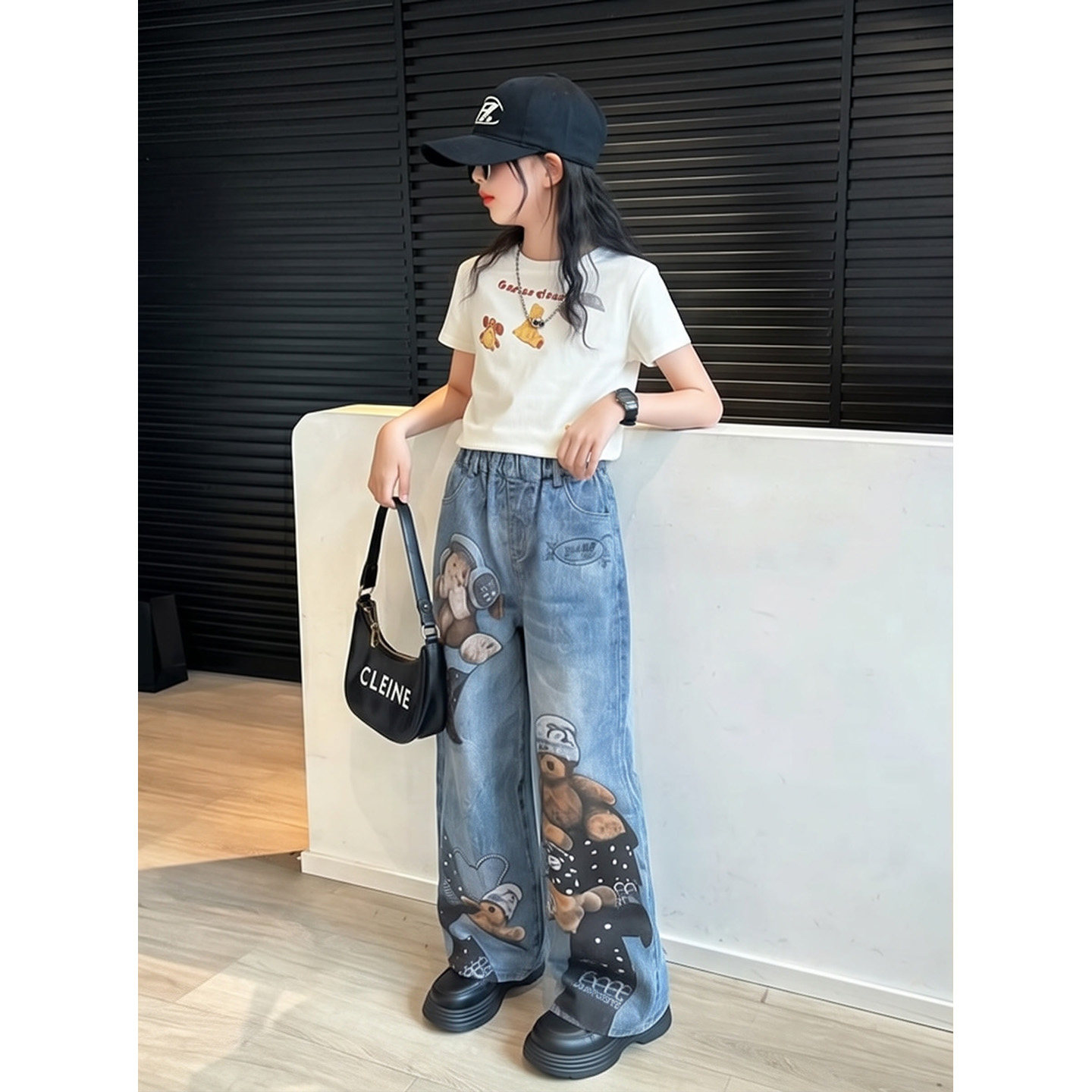 女童夏装休闲套装2026儿童两件套