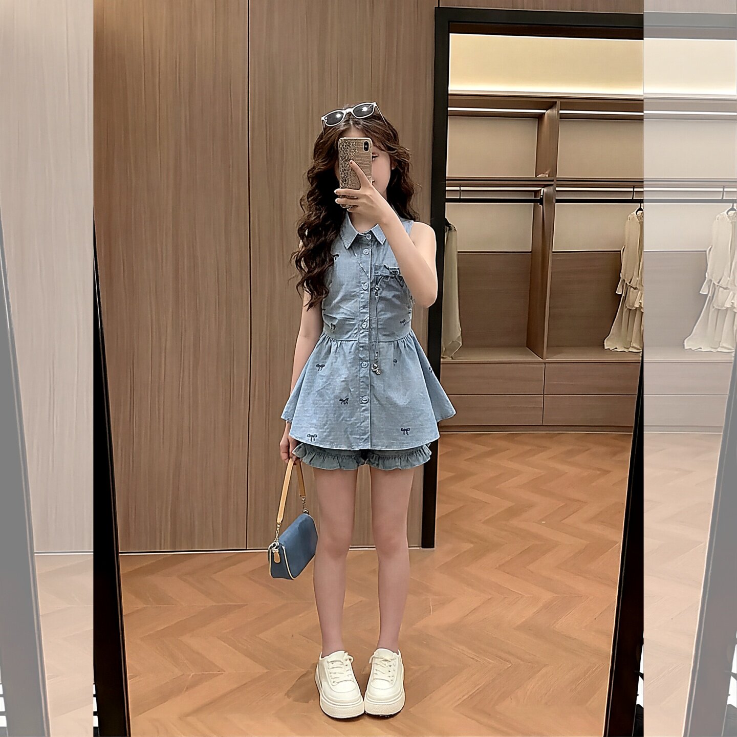 女式大童夏季连衣裙女童独特漂亮