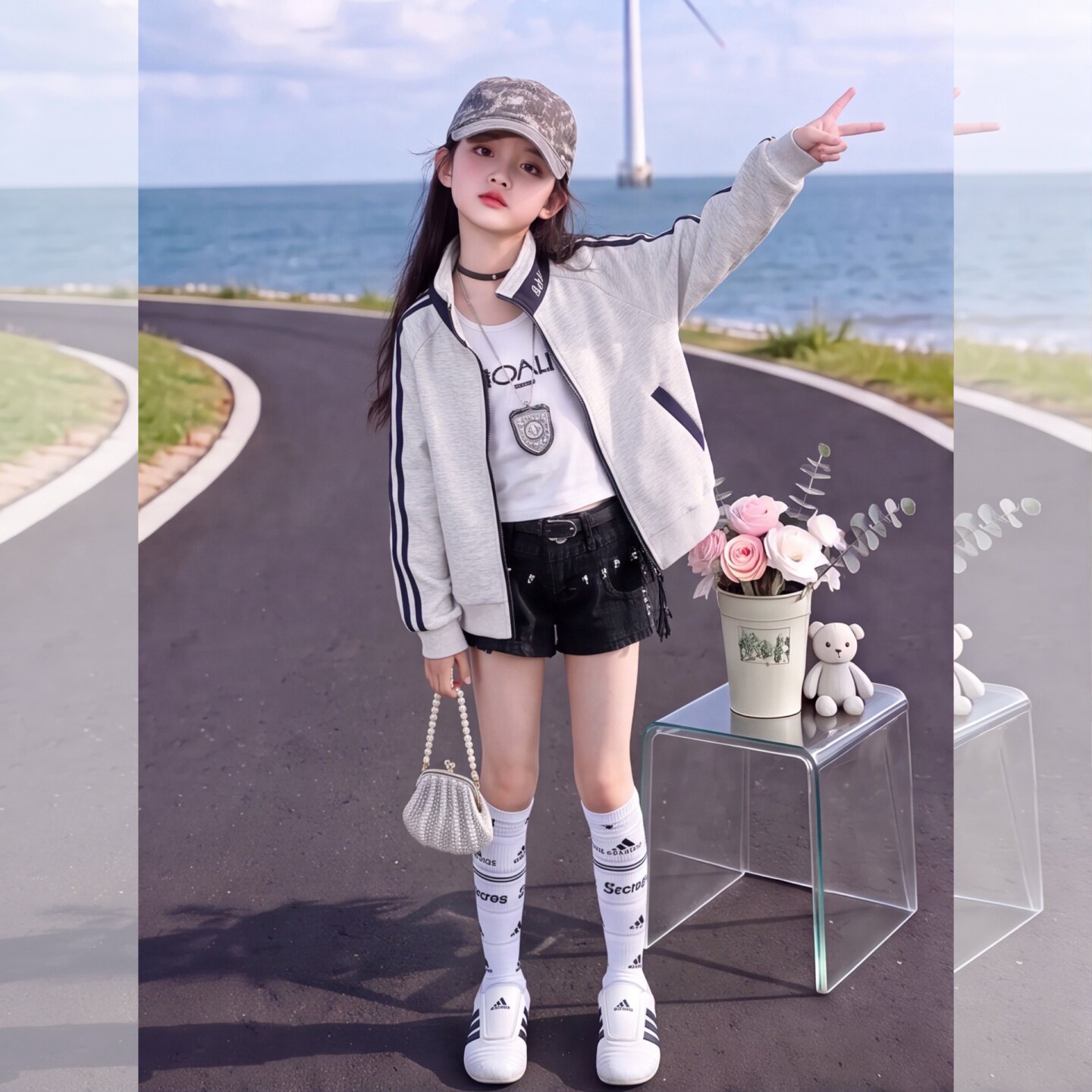 女童外套秋款2026新款儿童秋季运