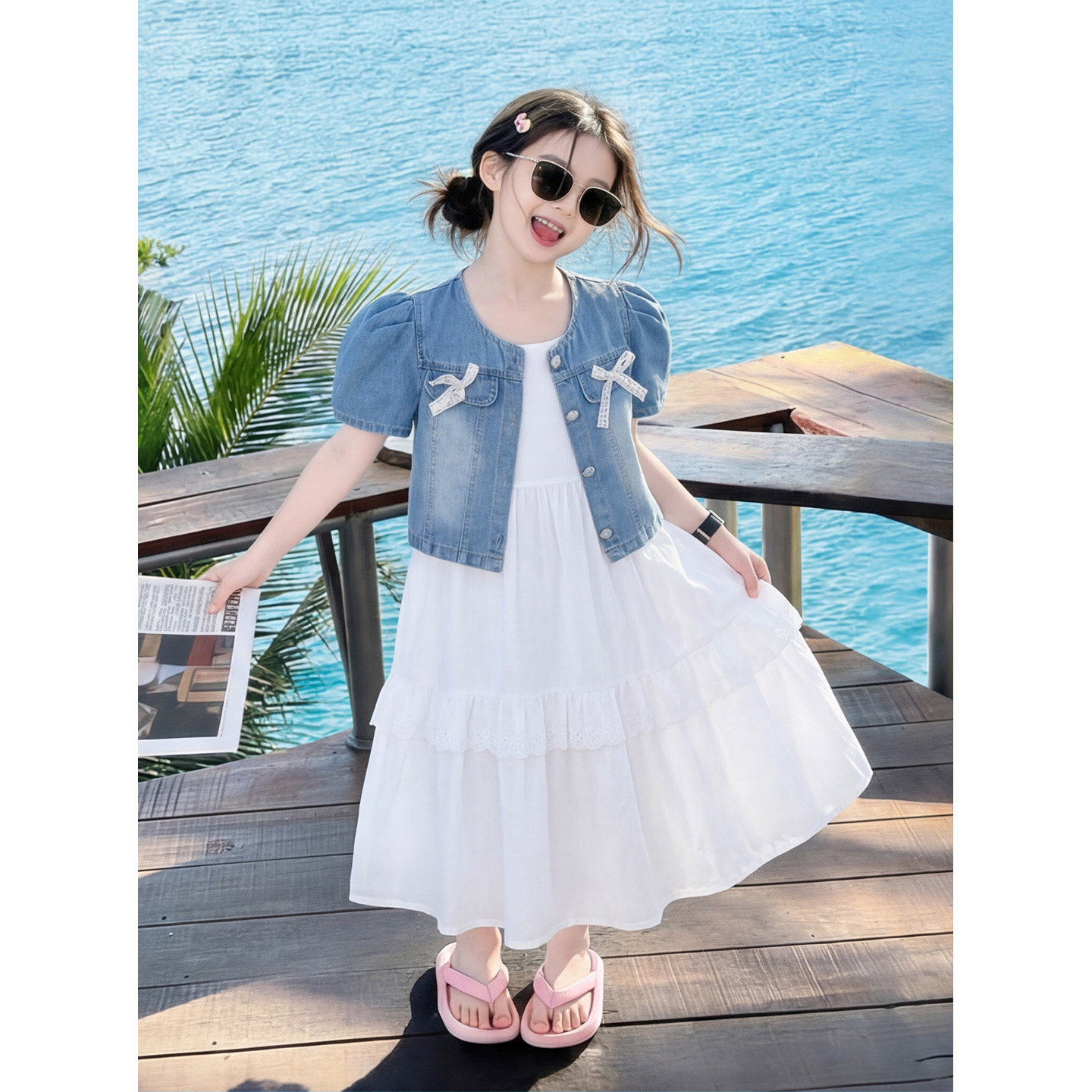 女童夏装套装2026新款儿童夏季