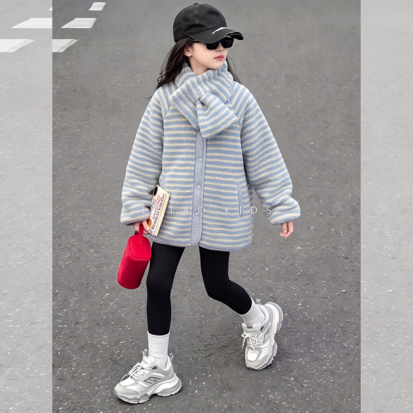 女童2026新款秋冬加厚夹棉外套