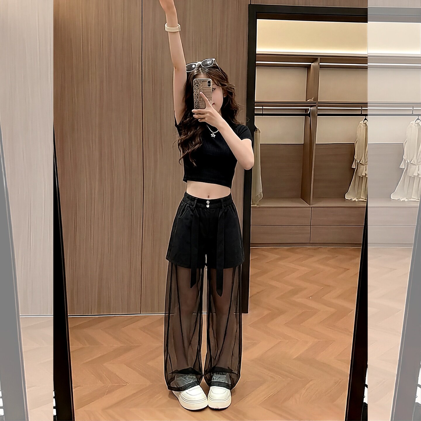 女童套装2026夏季新款中大童短款