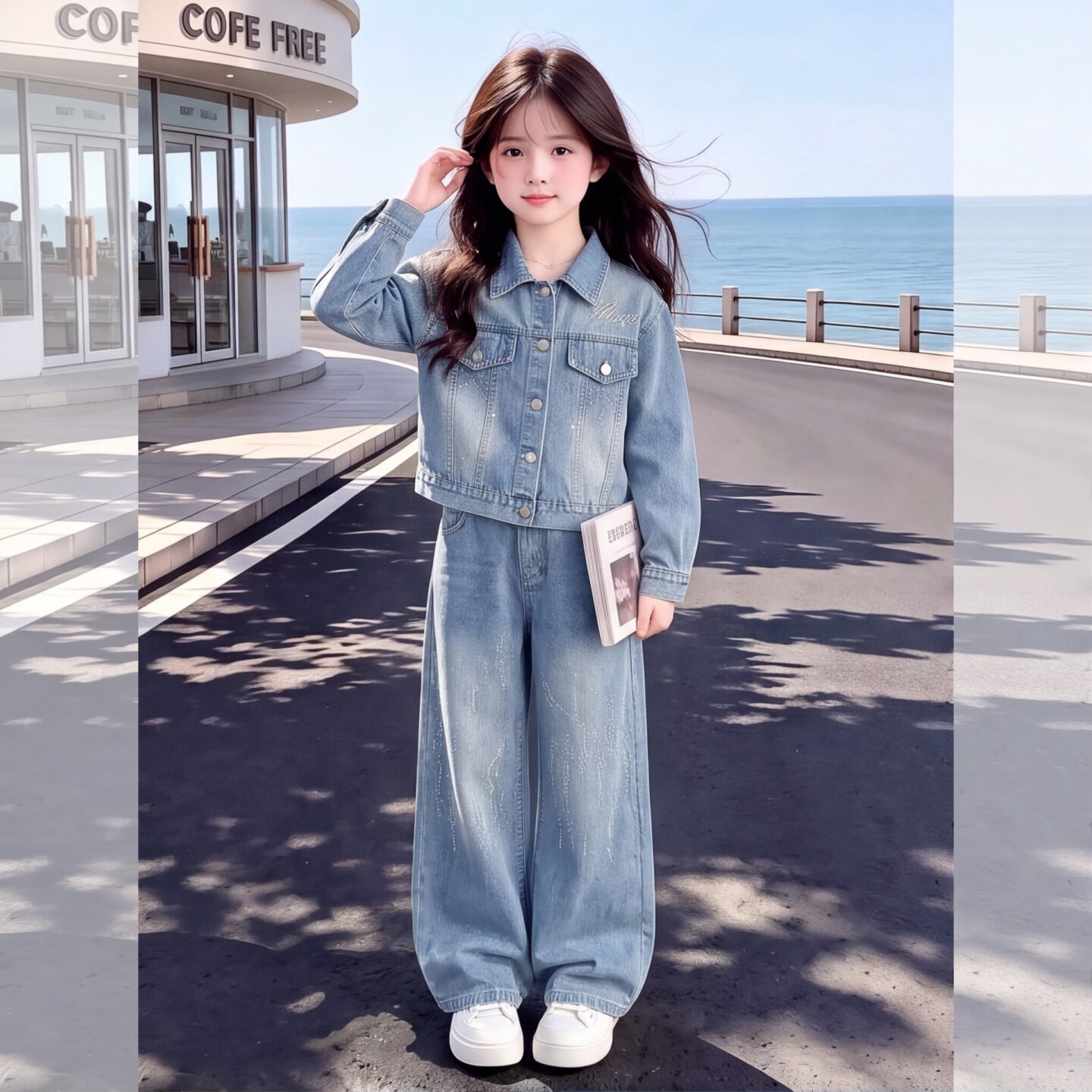 女童秋装套装2026新款洋气儿童秋